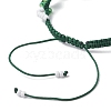 Glass Seed Beads Braided Beaded Bracelets for Women BJEW-MZ00215-02-4