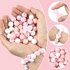 50Pcs Silicone Focal Beads SIL-FS0001-31-3