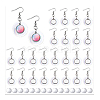 30Pcs Natural Capiz Shell Dangle Earring Settings EJEW-PH01453-6