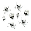 8Pcs 4 Styles Halloween Alloy Lapel Pin Backs for Backpack Clothes JEWB-CJ0003-46-8