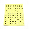 Round Alphabet Self-Adhesive Stickers DIY-TAC0005-58F-1