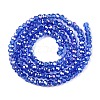 Electroplate Glass Beads Strands EGLA-A044-T1mm-B31-3