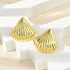 Shell Shape 304 Stainless Steel Stud Earrings EJEW-A125-67G-4