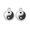 Alloy Rhinestone Pendants PALLOY-P319-03P-1