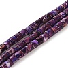 Synthetic Regalite/Imperial Jasper/Sea Sediment Jasper Beads Strands G-F765-E01-01-1