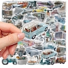 50Pcs Mechanical and Electrical Apparatus PVC Waterproof Stickers PW-WGF1ADA-01-4