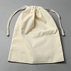 Canvas Drawstring Bags ABAG-WH0031-26B-3