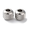 Non-Tarnish 201 Stainless Steel Spacer Beads STAS-K259-14A-P-1