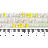 Glass Beads Strands EGLA-A034-M4mm-45-3