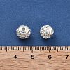 Alloy Hollow Beads PALLOY-P238-19S-RS-3