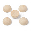 Unfinished Natural Wood Cabochons WOOD-R269-G-2
