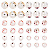 45Pcs 3 Style 4-Holes Shell Buttons BUTT-TA0001-27-2