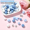 47Pcs 7 Styles Cartoon Silicone Beads FIND-YW0010-39A-4