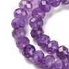 Natural Amethyst Beads Strands G-K380-A34-04-4