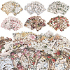 6 Sets 6 Colors Paper Self-Adhesive Lace Stickers DIY-SP0004-94-8