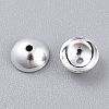201 Stainless Steel Bead Caps STAS-K210-01D-S-2
