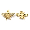 Brass with Cubic Zirconia Pendants KK-K341-21G-2