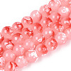 Baking Paint Glass Beads X1-DGLA-N015-8mm-03-1