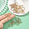 SHEGRACE Crown Brass Toggle Clasps XGRQ58800-787G-4