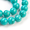 Natural Howlite Beads Strand X-TURQ-G096-8mm-3