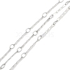 304 Stainless Steel Twist Oval Link Chains CHS-K017-04P-1