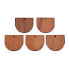 Natural Walnut Wood Pendants X-WOOD-N011-010-1