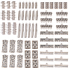 Brass Magnetic Slide Lock Clasps FIND-SC0001-03-1