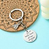 Alloy Enamel & Titanium Steel Keychain KEYC-YW00036-2