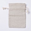 Burlap Drawable Pouches LS-ABAG-E001-02-1