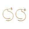 304 Stainless Steel Dangle Stud Earrings for Women EJEW-Q781-12G-1