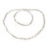 Electroplate Transparent Glass Beads Strands EGLA-E046-E02-2