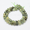 Natural Prehnite Beads Strands G-P322-48-6mm-3