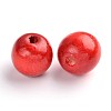 Natural Wood Beads TB20mmY-1-2