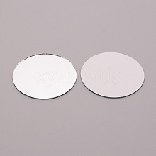 Flat Round Shape Glass Mirror GLAA-WH0031-09B