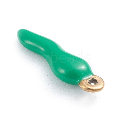 Ion Plating(IP) 304 Stainless Steel Pendants STAS-I148-02G-01-1