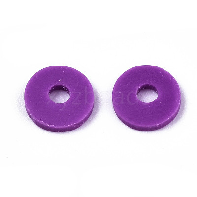 Handmade Polymer Clay Beads CLAY-Q251-8.0mm-61-1