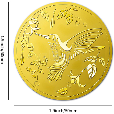 Self Adhesive Gold Foil Embossed Stickers DIY-WH0211-194-1