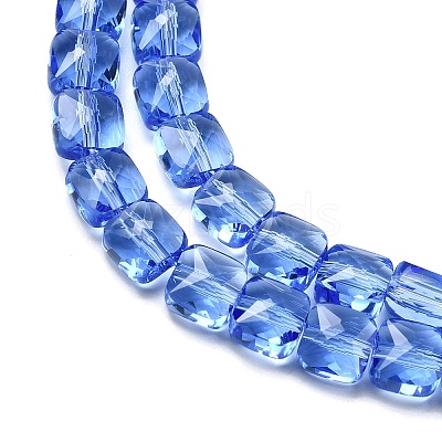 Transparent Glass Beads Strands X-GLAA-L050-A17-1