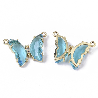Glass Pendants GLAA-T020-01C-1