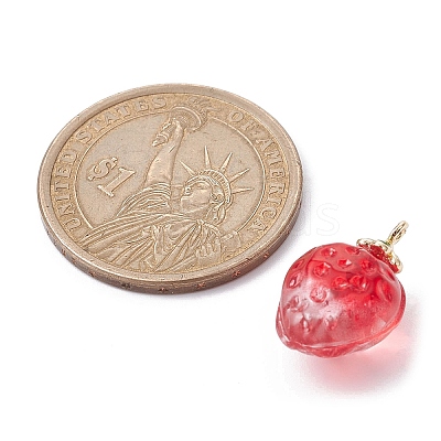 Handmade Lampwork Pendants PALLOY-JF02374-1