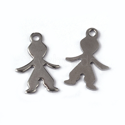 Tarnish Resistant Boy 304 Stainless Steel Pendants STAS-G130-43P-1