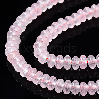 Natural Rose Quartz Beads Strands G-S366-123-1