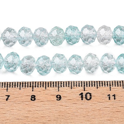 Transparent Glass Beads Strands X-GLAA-T023-8mm-A01-1