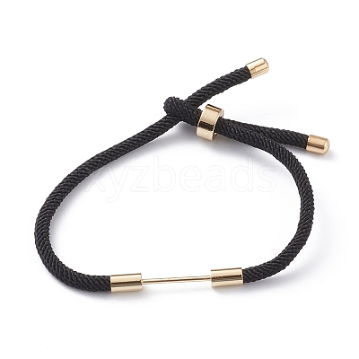 Braided Nylon Cord Bracelet Making MAK-A017-D02-03G-1