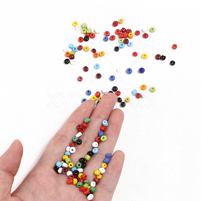 (Repacking Service Available) Glass Seed Beads SEED-C019-4mm-51-1