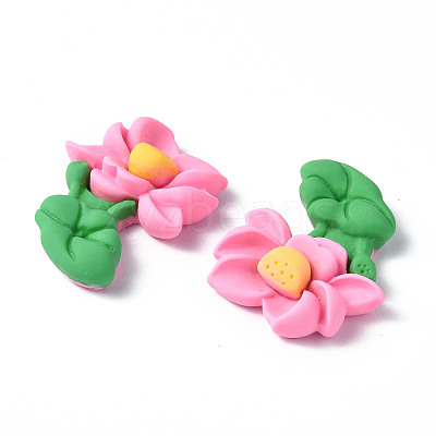 Opaque Resin Cabochons CRES-P023-04B-1