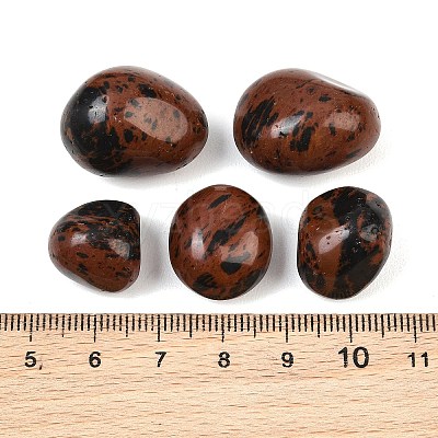 Natural Mahogany Obsidian Beads GG-CBAD0F6-A13-01-1