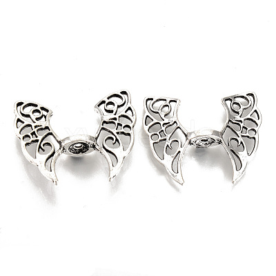 Tibetan Style Alloy Beads PALLOY-R134-10-RS-1