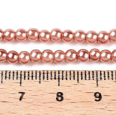 Baking Paint Glass Pearl Bead Strands X1-HY-Q003-3mm-50-A-1