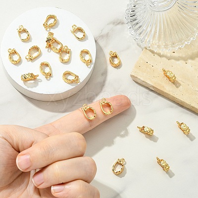 SHEGRACE Brass Snap Clasps XGRQ5F537-814G-1